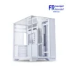 Lian Li O11 Vision case white front view with three-sided column-less tempered glass panels Nasr City store Egypt
