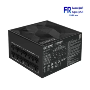 Alternative view of Lian Li SX850P 850W 80 Plus Platinum ATX 3.1 Full Modular Black Power Supply
