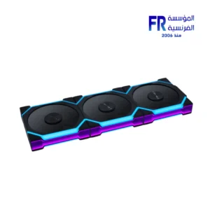 Lian Li UNI Fan SL Flex 120MM RGB Reverse Blade Black 3 Fans With Controller Fan