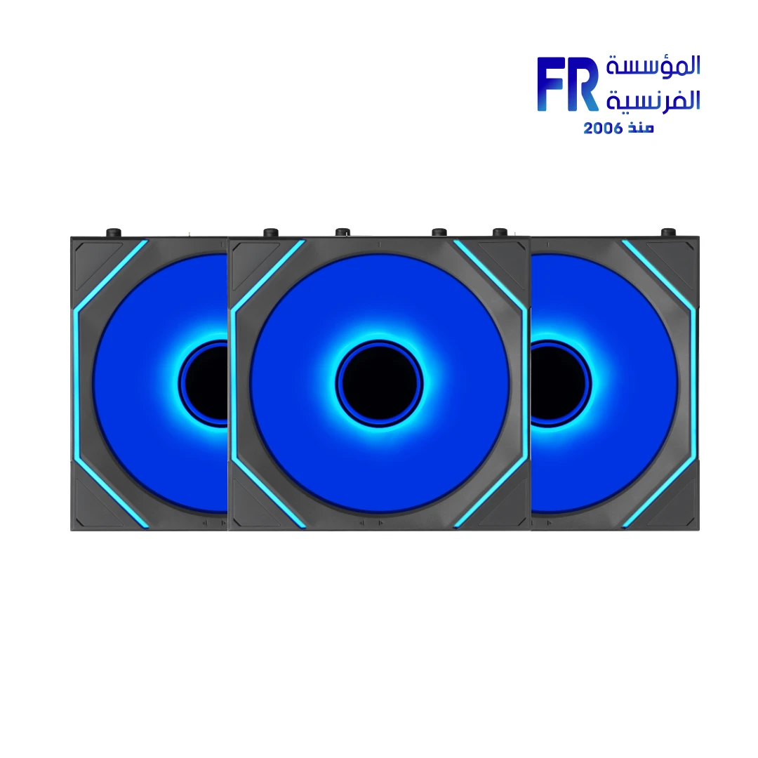 Lian Li UNI Fan SL INF Flex 120MM RGB Reverse Blade Black 3 Fans With Controller Fan - Image 2