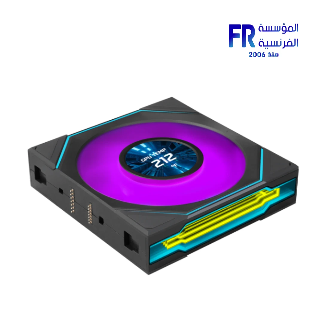 Lian Li UNI Fan SL INF Lcd Flex 120MM RGB Blade Black Fan