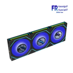 Lian Li UNI Fan SL INF Lcd Flex 120MM RGB Reverse Blade Black 3 Fans With Controller Fan