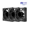 Lian Li TL LCD fan reverse blade black 3-pack front view with 1.8-inch display and infinity mirror lighting Nasr City store Egypt