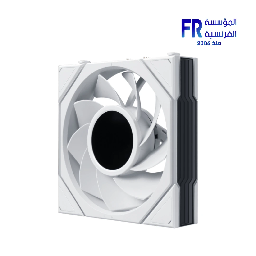 ⁦Lian Li UNI Fan TL Lcd Flex 120MM RGB Reverse Blade White 3 Fans With Controller Fan⁩ - الصورة ⁦3⁩