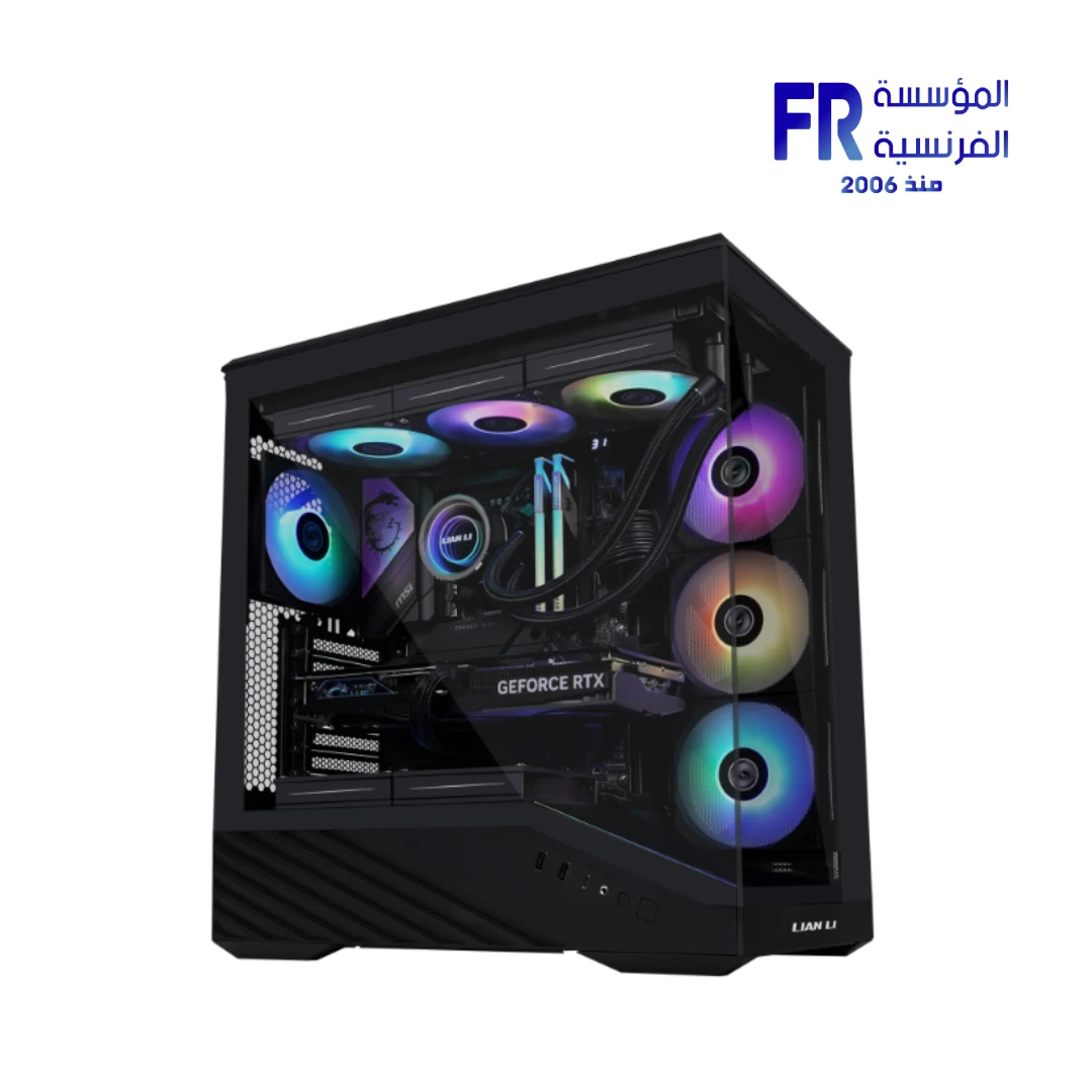 Lian Li Vector V100R BTF 4 Fan ARGB Type C + SR850 850W 80 Plus Gold ATX 3.1 Black Mid Tower Gaming Case - Image 6