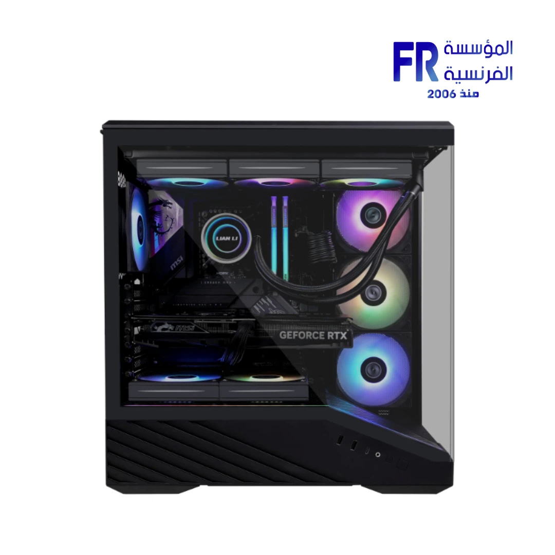 Lian Li Vector V100R BTF 4 Fan ARGB Type C + SR850 850W 80 Plus Gold ATX 3.1 Black Mid Tower Gaming Case - Image 5