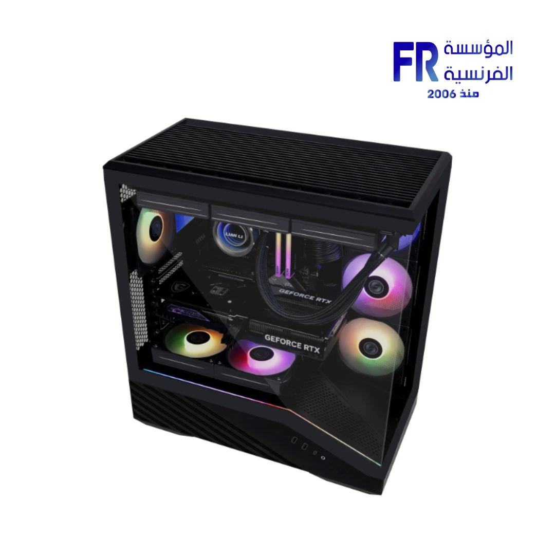 Lian Li Vector V100R BTF 4 Fan ARGB Type C + SR850 850W 80 Plus Gold ATX 3.1 Black Mid Tower Gaming Case - Image 4