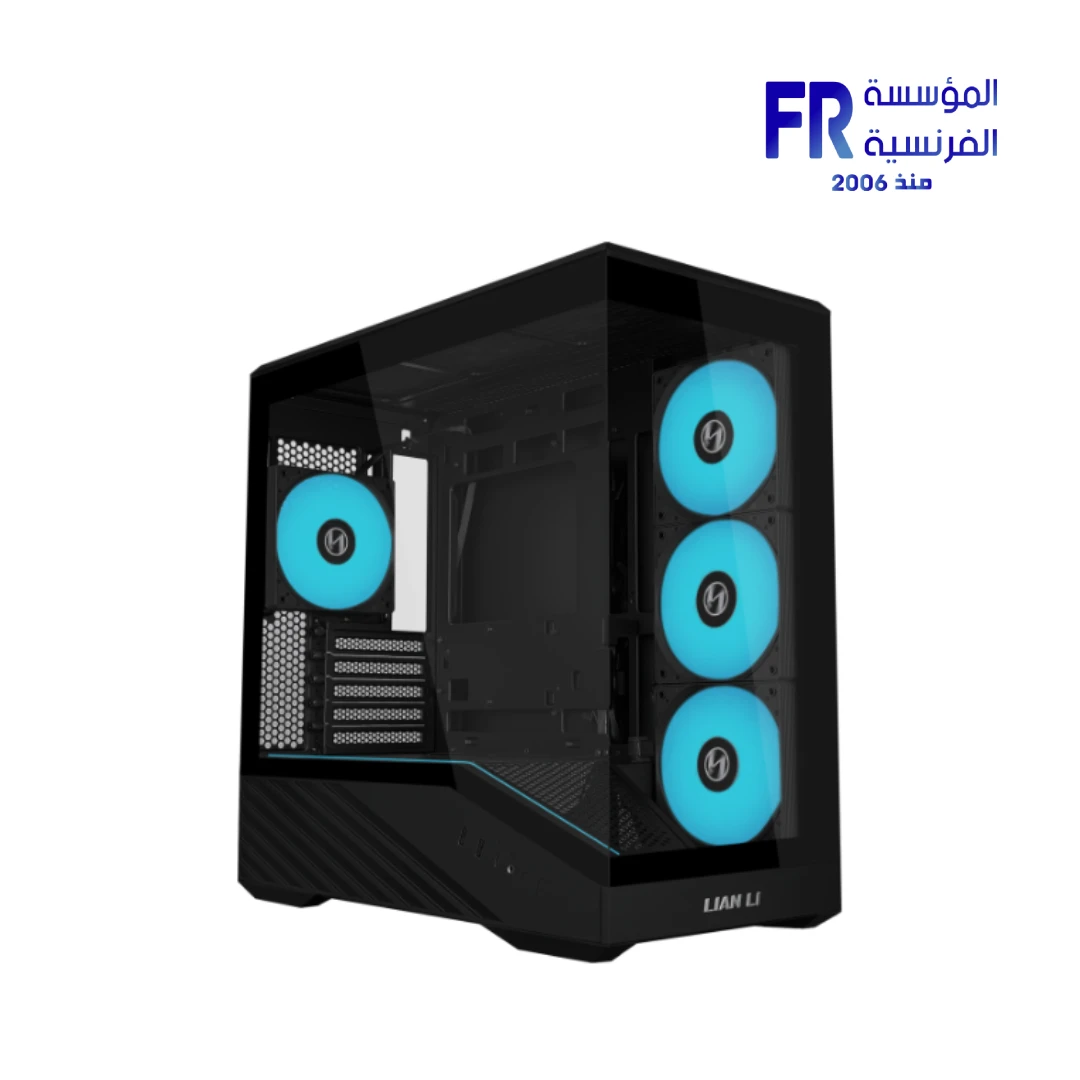 Lian Li Vector V100R Mini 4 Fan ARGB Type-C Black Mid Tower Gaming Case - Image 14