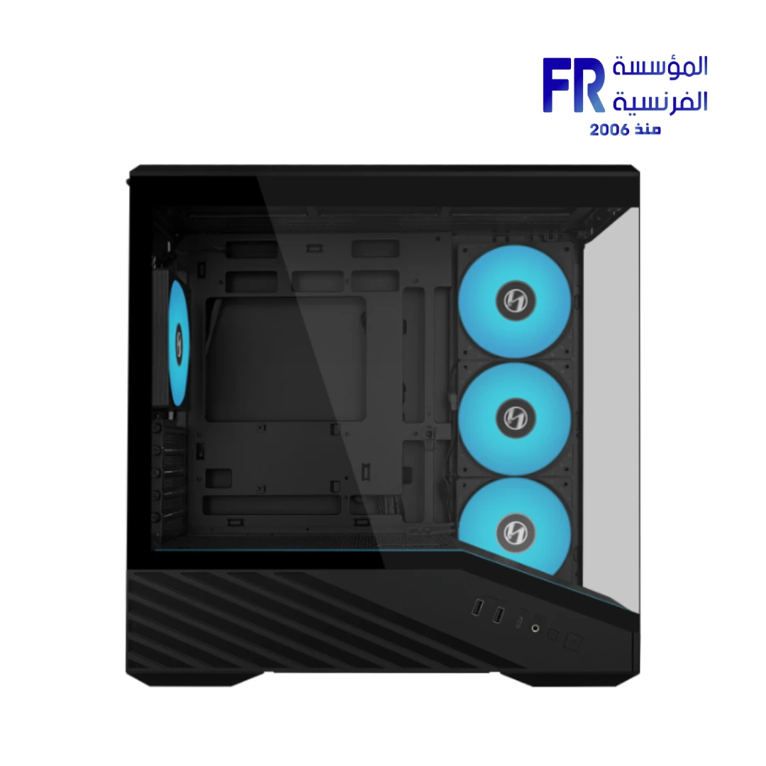 Lian Li Vector V100R Mini 4 Fan ARGB Type-C Black Mid Tower Gaming Case - Image 12