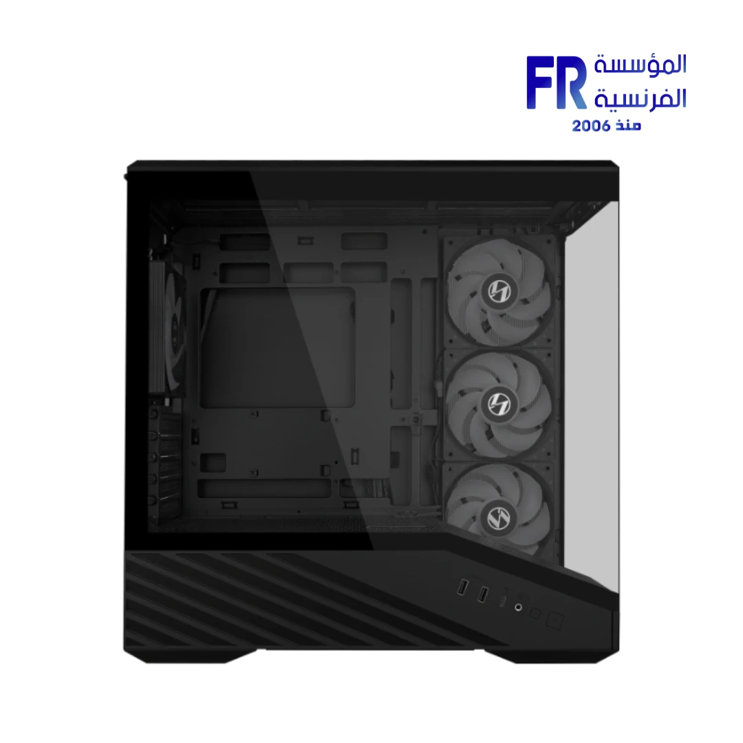 Lian Li Vector V100R Mini 4 Fan ARGB Type-C Black Mid Tower Gaming Case - Image 11