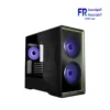 Lian Li V150 INF case black front view with infinity mirror panel and pre-installed ARGB fans Nasr City store Egypt