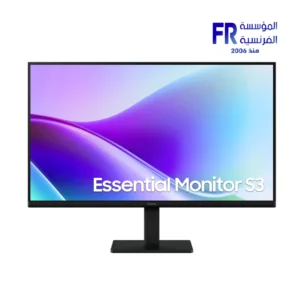 Samsung Essential S3 S32GF LS27F320GAUXEG 27 Inch 120Hz 5ms FHD IPS Flat Eye Saver Black Monitor