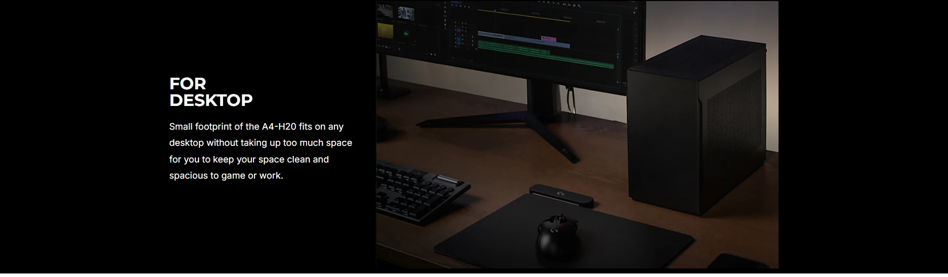 Desktop footprint