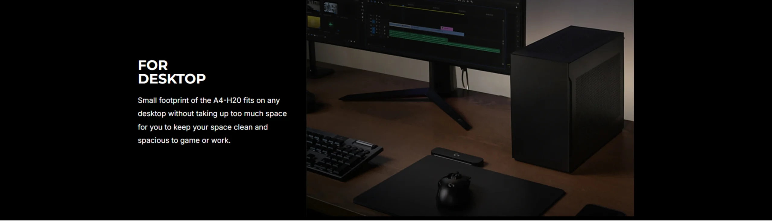 Desktop footprint
