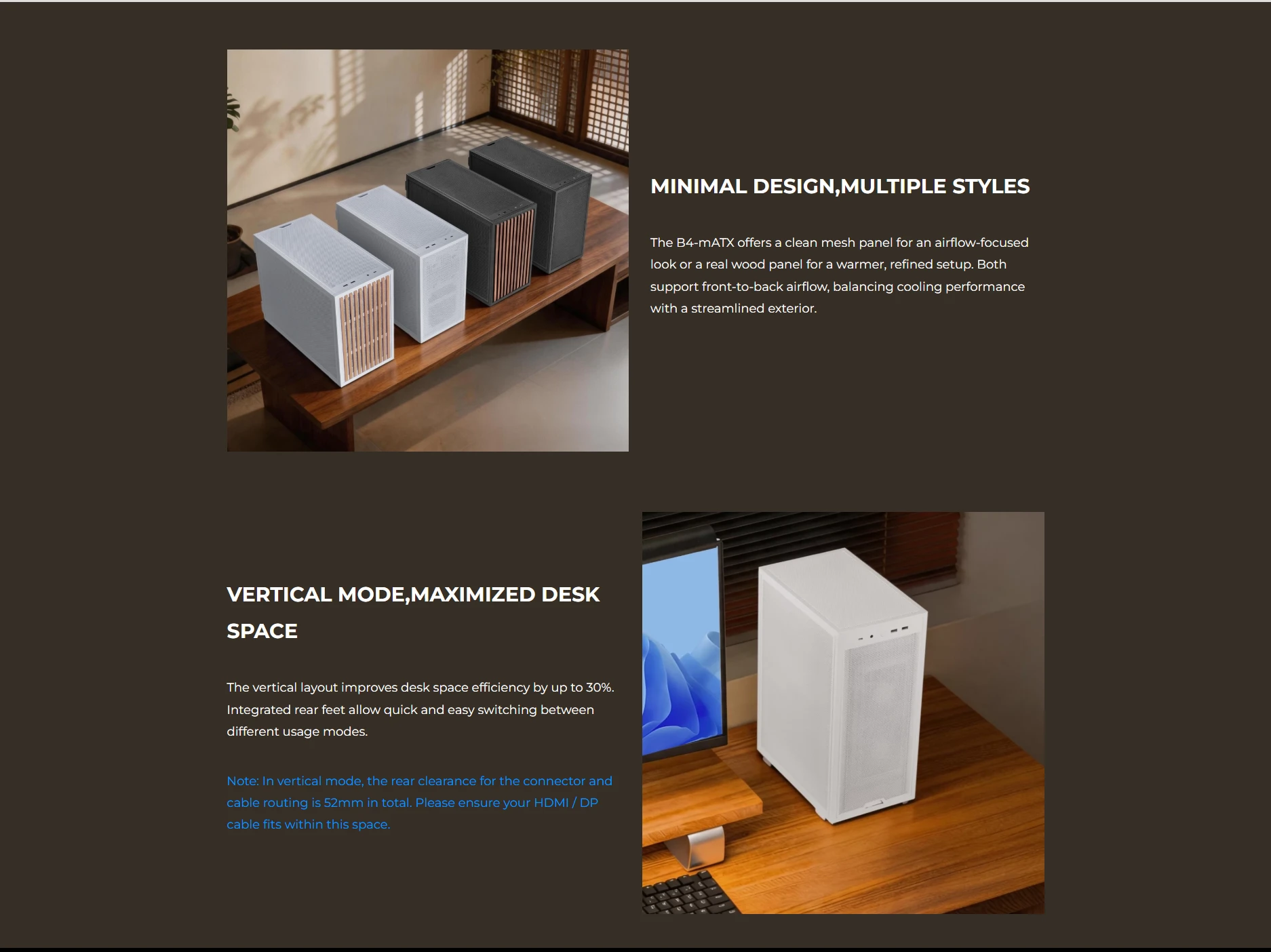 Mesh panel design