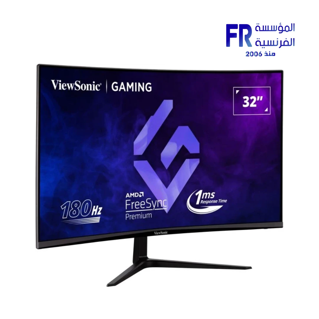 ViewSonic VX3218C-2K 32 Inch 180Hz 1ms QHD 1500R Curved FreeSync Gaming Monitor - Image 10