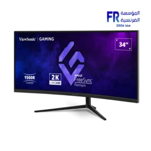 ViewSonic VX3418C-2K 34 Inch 180Hz 1ms UWQHD 21 9 1500R Curved FreeSync Gaming Monitor - Image 4