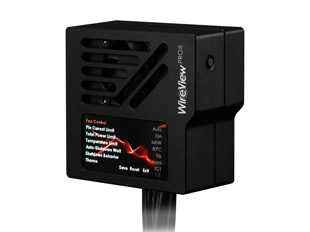Thermal Grizzly WireView Pro II per-pin current monitoring display