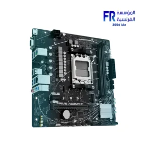 Alternative view of ASUS PRIME A620M-K-CSM Socket AM5 DDR5 Micro ATX Motherboard