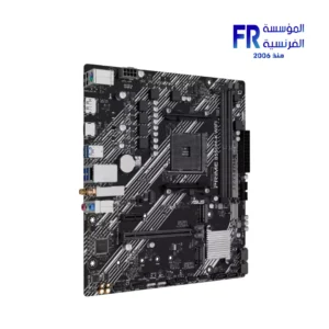 ⁦ASUS PRIME B550M-K WiFi-CSM Socket AM4 DDR4 Micro ATX Motherboard⁩ - الصورة ⁦3⁩