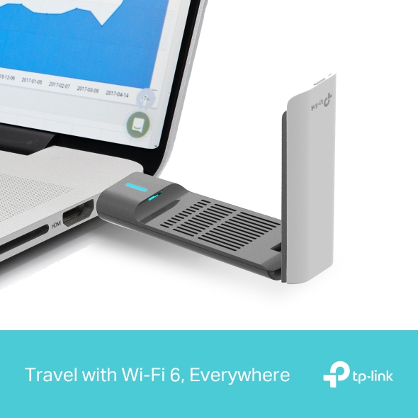 TP-Link Archer TX50UH — USB 3.0 interface and easy setup visual