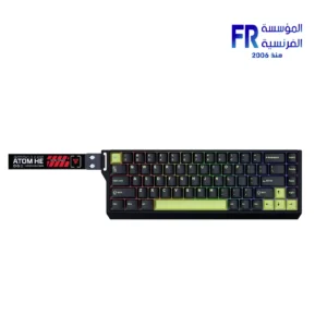 Alternative view of Fantech Atom HE MK922 68 Keys Magnetic Switch Mori Black Bluetooth Wireless Gaming Keyboard