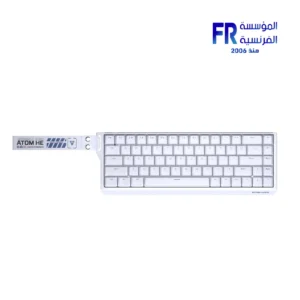 Fantech Atom HE68 MK811 68 Keys Magnetic Switch White USB Wired Gaming Keyboard
