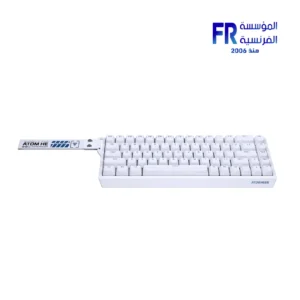Alternative view of Fantech Atom HE68 MK811 68 Keys Magnetic Switch White USB Wired Gaming Keyboard