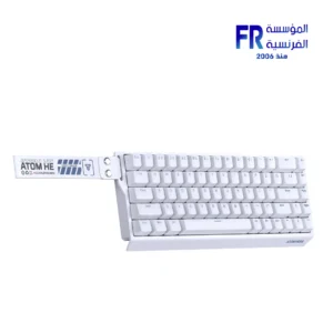 ⁦Fantech Atom HE68 MK811 68 Keys Magnetic Switch White USB Wired Gaming Keyboard⁩ - الصورة ⁦4⁩