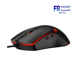 ⁦Fantech Crypto II VX7V2 8000 DPI Optical 6 Button RGB Black Wired Gaming Mouse⁩ - الصورة ⁦3⁩
