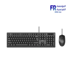Fantech Go KM101 104 Keys 1000 DPI Black USB Wired Keyboard And Mouse Combo