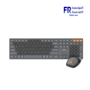 Fantech Go WK895 110 Keys 1600 DPI Beige Bluetooth Wireless Keyboard And Mouse Combo