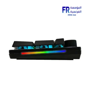 Alternative view of Fantech Maxpower II MK894 104 Keys Mechanical Lemon Switch Black USB Wired Gaming Keyboard