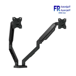 Fantech Workstation MBD1 Dual Arm Up To 32 Inch Black Wired Monitor Stand
