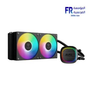 Gamdias Aura GL240 V2 Black 240mm ARGB AIO Liquid CPU Cooler