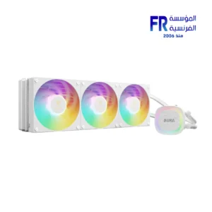 Gamdias Aura GL360 V2 White 360mm ARGB AIO Liquid CPU Cooler