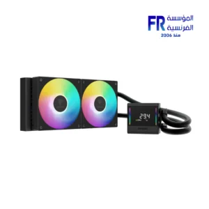 Gamdias Chione E4-240 V2 240mm ARGB Digital Display AIO Liquid CPU Cooler
