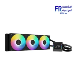 Gamdias Chione E4-360 V2 360mm ARGB Digital Display AIO Liquid CPU Cooler