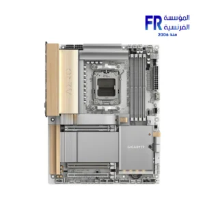 GIGABYTE X870E AERO X3D WOOD motherboard detail view
