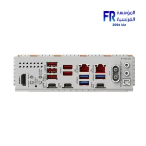 GIGABYTE X870E AERO X3D WOOD motherboard additional angle