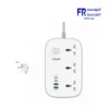 LDNIO SC6 45W 3 Outlet 4 USB 2 Type-C PD 2M Fire Protection Smart Power Strip