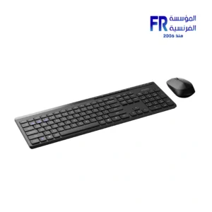 Alternative view of Rapoo 8100GT 800 2400 DPI 12 Months Black Bluetooth Wireless Keyboard And Mouse Combo