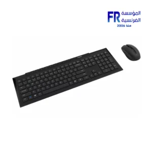 ⁦Rapoo 8210M Multi Mode 600-1600 DPI Silent Click Bluetooth 2.4GHz Wireless Black Keyboard And Mouse Combo⁩ - الصورة ⁦4⁩
