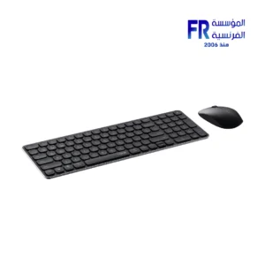 Alternative view of Rapoo 9320M 99 Keys 3.9mm Aluminum Base 800 2400 DPI Dark Gray Bluetooth Wireless Keyboard And Mouse Combo
