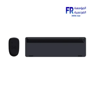 Rapoo 9320M 99 Keys 3.9mm Aluminum Base 800 2400 DPI Dark Gray Bluetooth Wireless Keyboard And Mouse Combo - Image 4