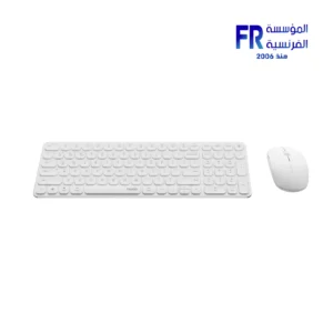 Alternative view of Rapoo 9320M 99 Keys 3.9mm Aluminum Base 800 2400 DPI White Bluetooth Wireless Keyboard And Mouse Combo