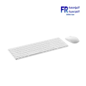 Rapoo 9320M 99 Keys 3.9mm Aluminum Base 800 2400 DPI White Bluetooth Wireless Keyboard And Mouse Combo - Image 3