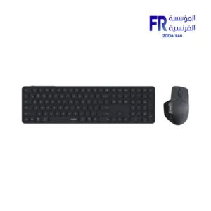 Rapoo 9560M 110 Keys 5.3mm Aluminum 4000 DPI Rechargeable Gray Bluetooth Wireless Keyboard And Mouse Combo