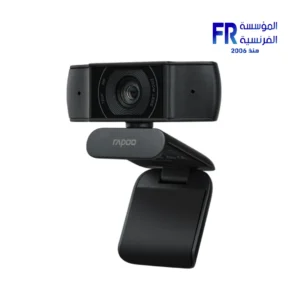 Rapoo C200 HD 720P 30FPS 89 Degree Dual Noise Cancelling Mic USB Webcam Black - Image 3