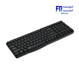 Alternative view of Rapoo E1050 104 Keys Spill Resistant 12 Months Black 2.4GHz Wireless Keyboard